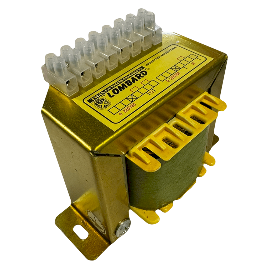[9298] Transformador Reductor E: 220/380 S: 12/24V 500VA Lombard
