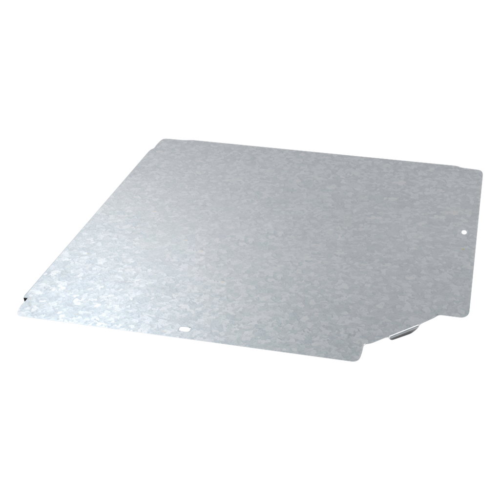 [22708] Tapa P/Curva Plana Perforada 90° Ancho 50mm Espesor 0,7mm Chapa Zincada Samet