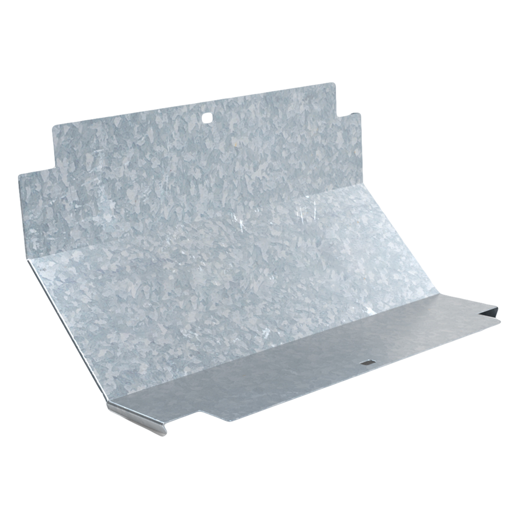 [22715] Tapa P/Curva Vertical Perforada Ascendente Ancho 300mm Espesor 0,9mm Chapa Zincada Samet