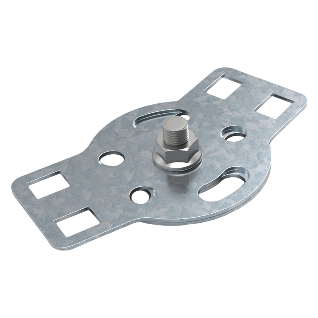 [28938] Cupla Articulada P/Escalera Ala 90mm Espesor 1,24mm Chapa Zincada Samet