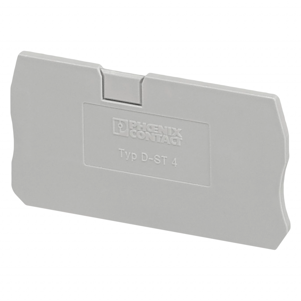 Tapa D-ST 4 P/Bornera a Resorte 4mm Phoenix Contact