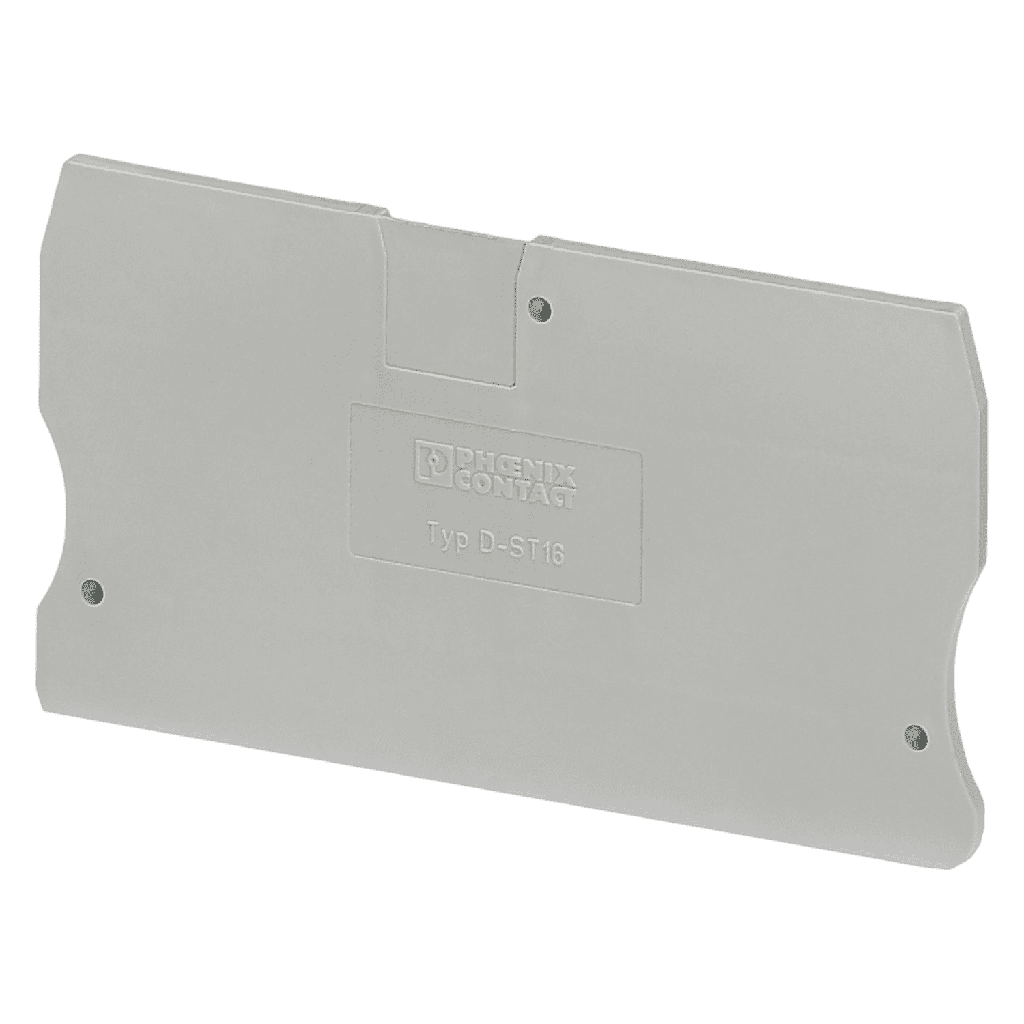 [14860] Tapa D-ST P/Bornera a Resorte 16mm Phoenix Contact