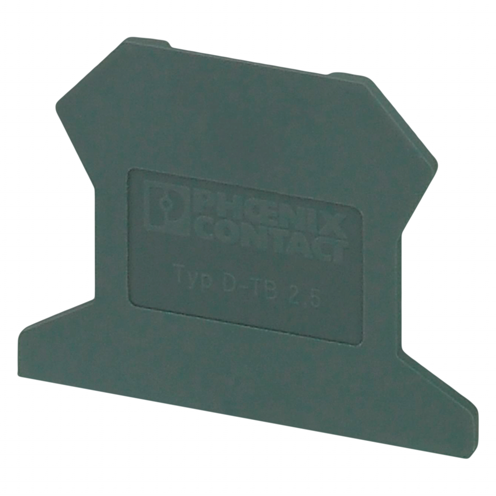 [20874] Tapa Final D-TB P/Bornes TB 2,5mm Phoenix Contact