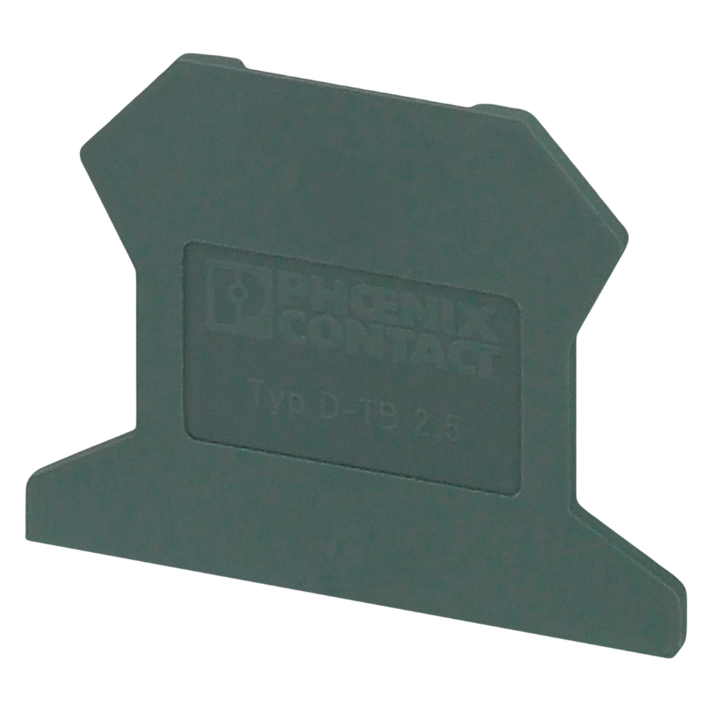 [20874] Tapa Final D-TB P/Bornes TB 2,5mm Phoenix Contact