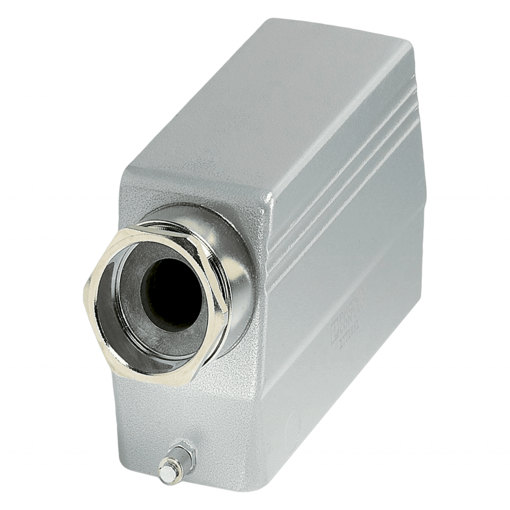 Carcasa Aerea de Aluminio 24 Polos C/Prensacable Incorporado Salida Lateral Phoenix Contact