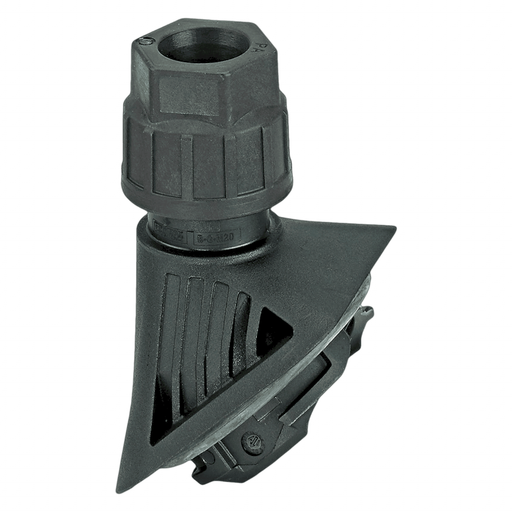 [29146] Prensaestopa EVO Plástico P/Carcasa 6P C/Bayoneta Negro Phoenix Contact