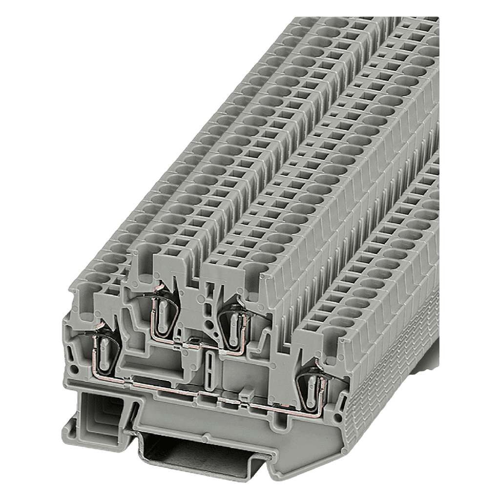 [1413] Borne STTB Doble Piso Resorte 1,5mm2 Gris Phoenix Contact