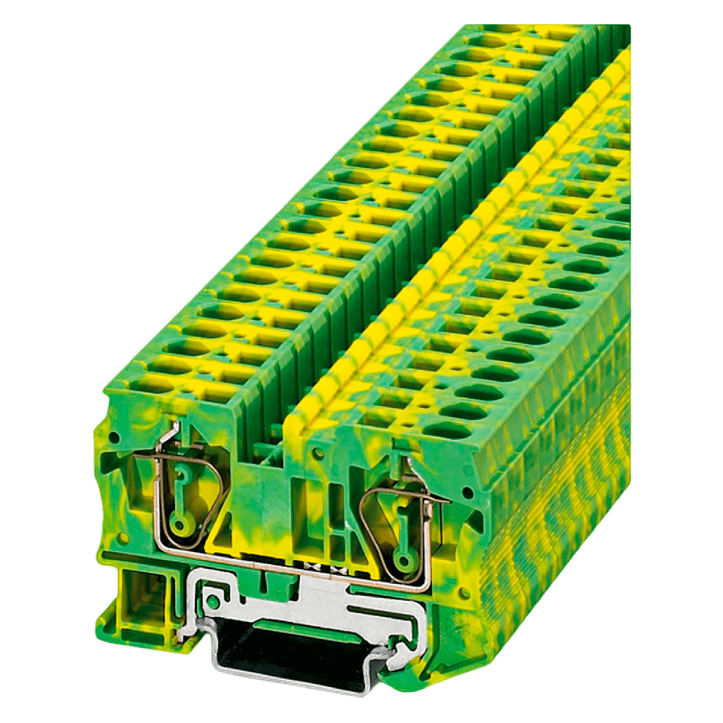 [12934] Borne ST de Puesta a Tierra Resorte 6mm2 Phoenix Contact