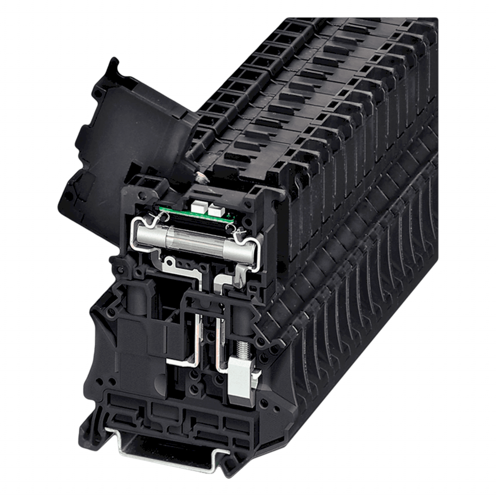 Borne UT de Fusible C/Palanca C/Indicador Luminoso P/250V Phoenix Contact