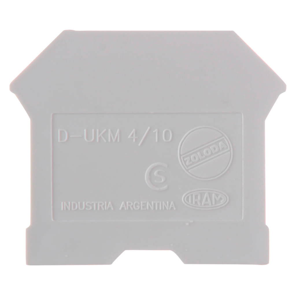 Tapa P/Borne D-UKM-4/10 Zoloda
