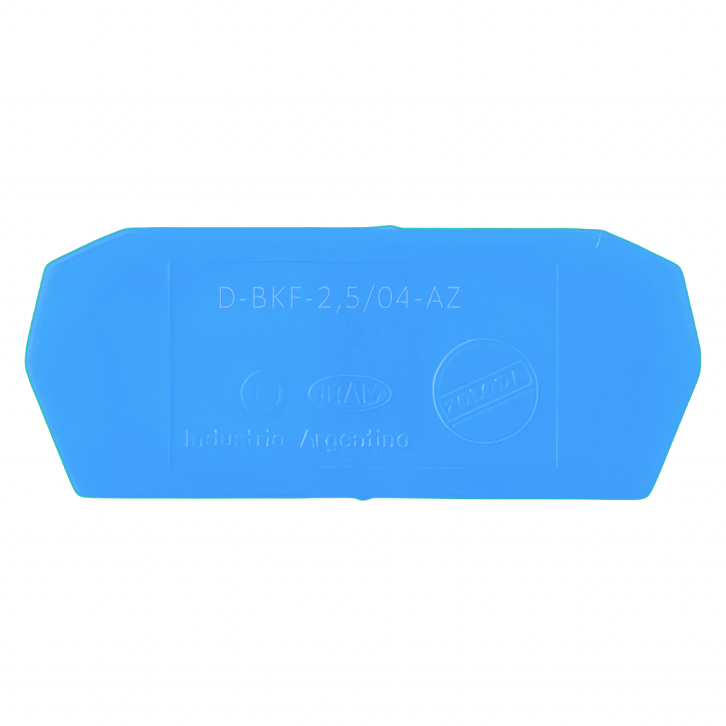 Tapa D-BKF P/Borne 2,5/4mm Azul Zoloda