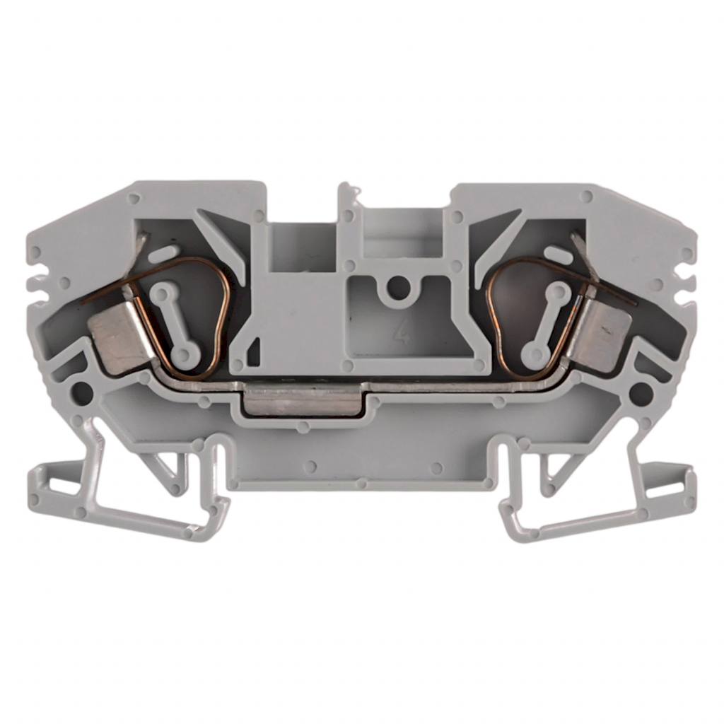 [18423] Borne BKF Resorte 6mm2 Gris Zoloda