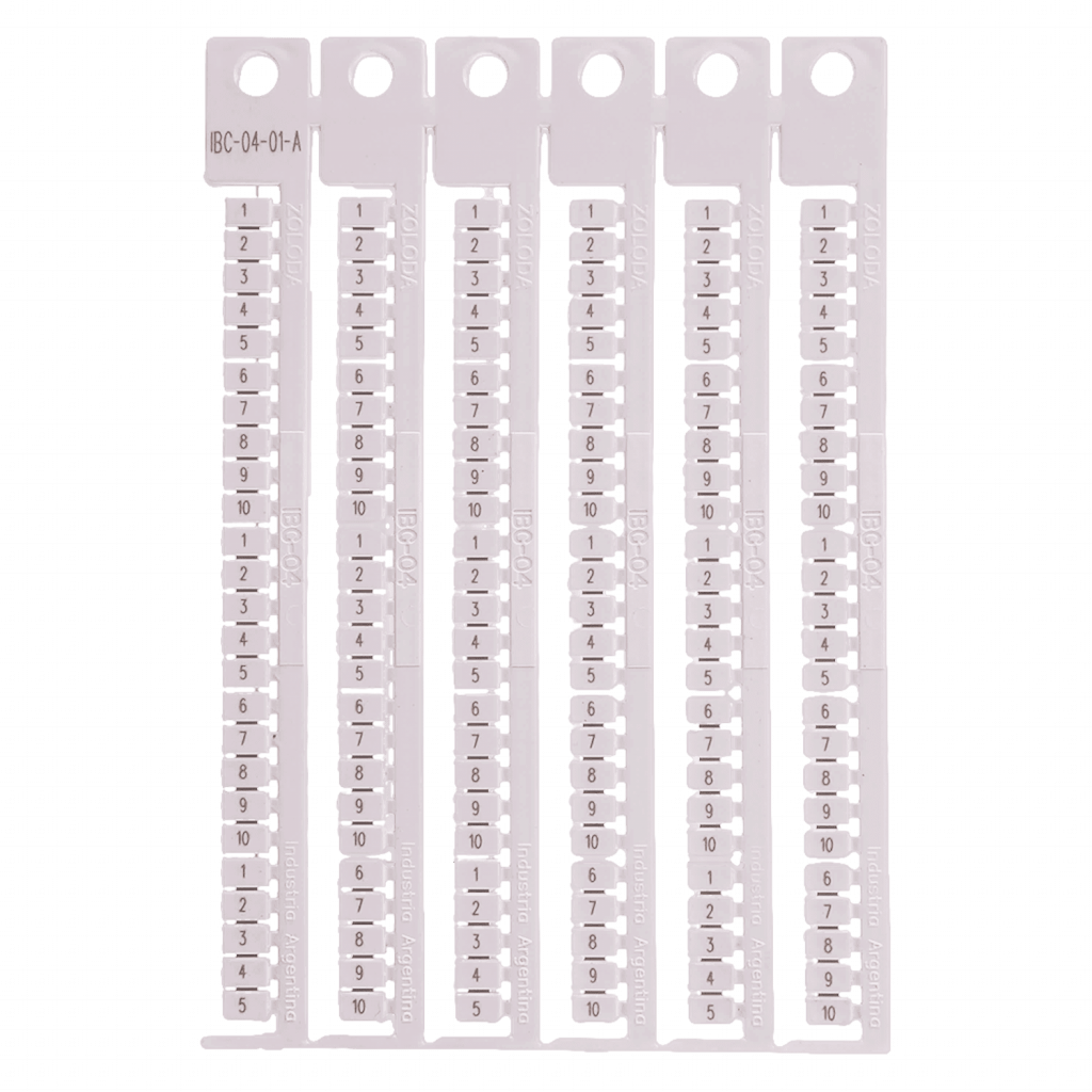 [19210] Plancha Números 1-10 10 Juegos Apaisados Blanca Zoloda