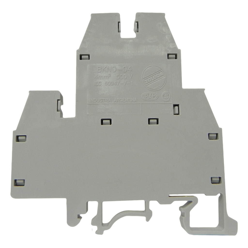 Borne BKND Doble Piso 4mm2 Zoloda