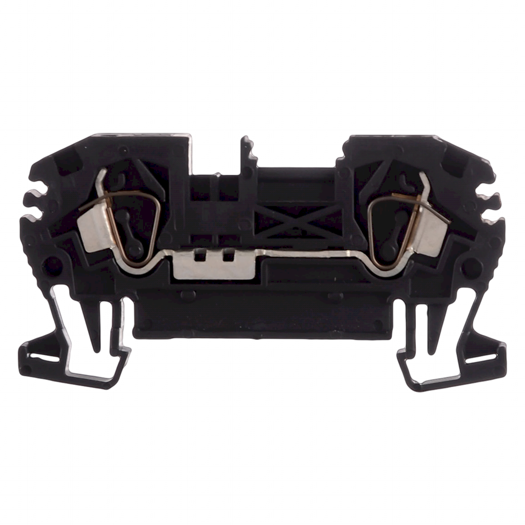 [25899] Borne BKF Resorte 1,5mm2 Negro Zoloda