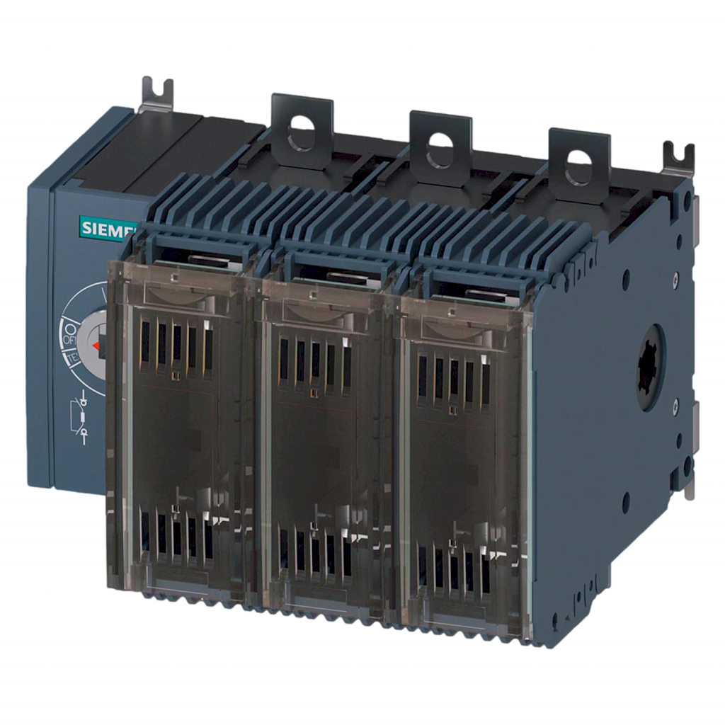 Interr. Rotativo 3P 1250A 690VCA Sin Maneta C/Portafusible Gris Siemens