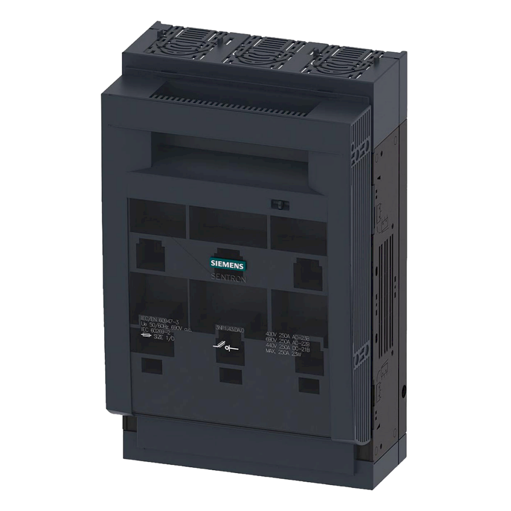 Seccionador 3P 150A 380VCA Fusible Bajo Carga Siemens