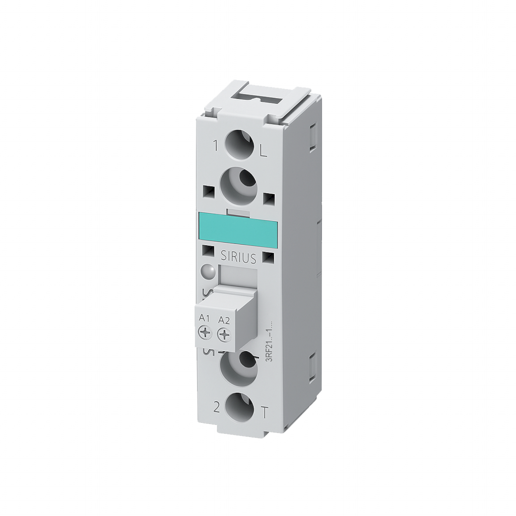 Relé de Estado Sólido 1 NA Com: 24VCC 50A Serv: 48-460VCA Siemens