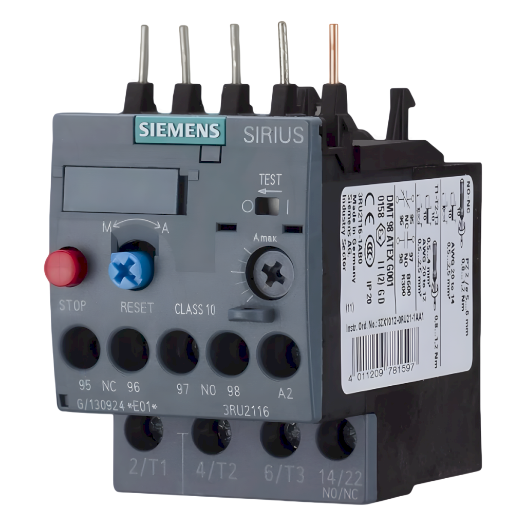 [25509] Relé Térmico 3P 690VCA 16A Rango Ajuste 11-16A Protección T Siemens