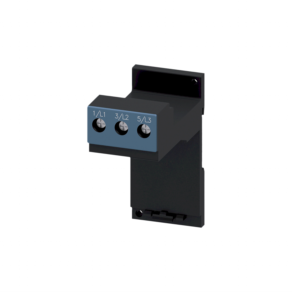 Soporte A Tornillo P/Conexión Relé Térmico S0 Siemens