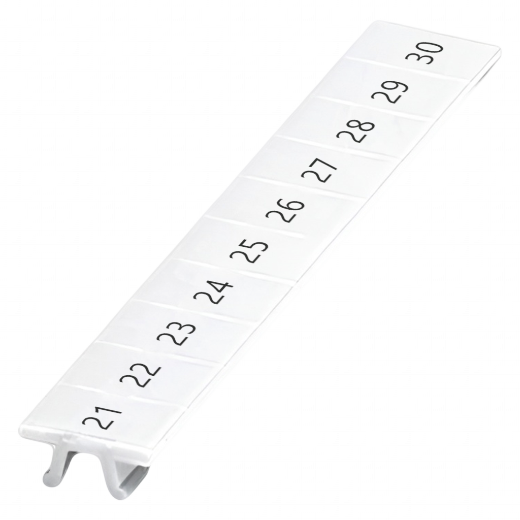 [5522] Identificación P/Bornes ZB de 6mm 21 al 30 Blanco Phoenix Contact