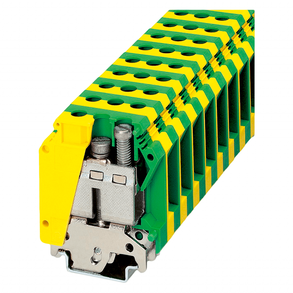 [12328] Borne USLKG Puesta a Tierra P/Riel 35 de 35mm2 Phoenix Contact