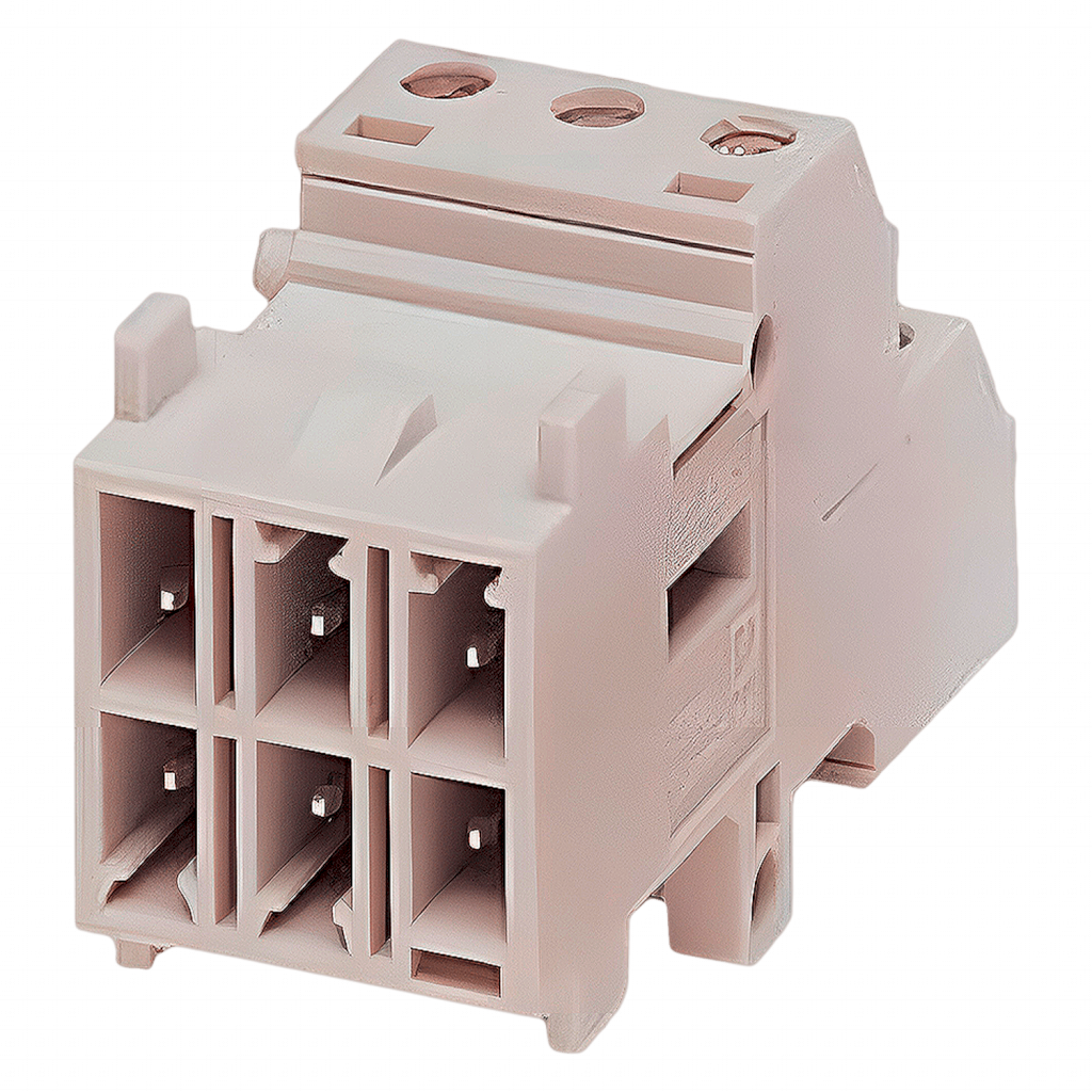 Soporte de Contactos Empotrar 6 Polos Variocon 8A Phoenix Contact