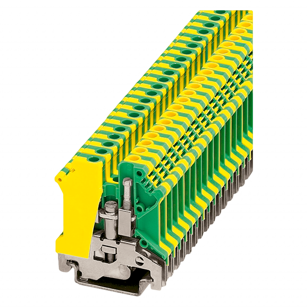 Borne USLKG Puesta a Tierra P/Riel 35 de 4mm2 Phoenix Contact