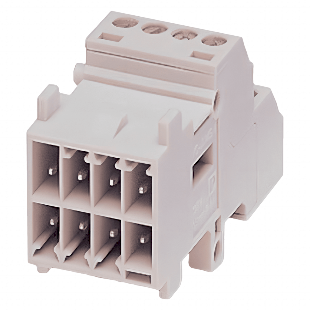 Soporte de Contactos Empotrar 8 Polos Variocon 8A Phoenix Contact