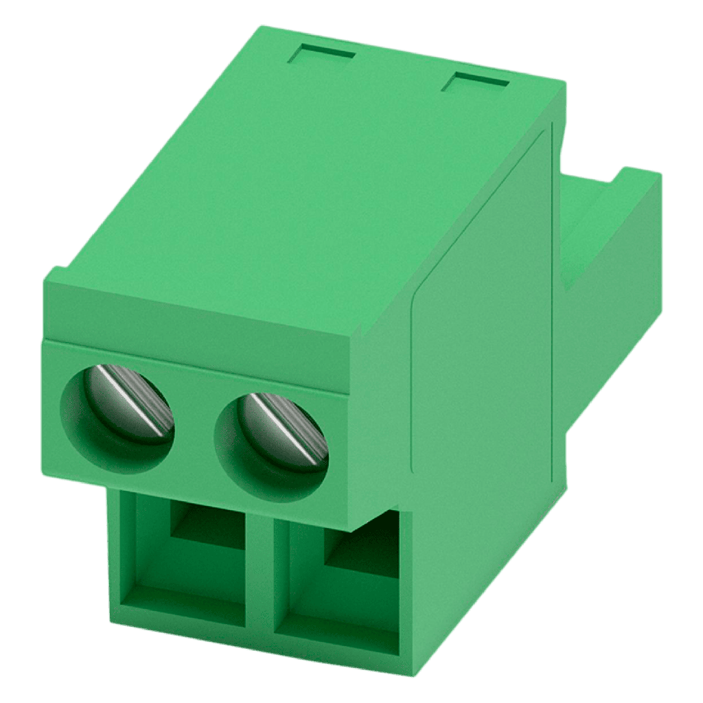 [19441] Conector Poliamida 2 Polos 12A 380VCA Verde Phoenix Contact