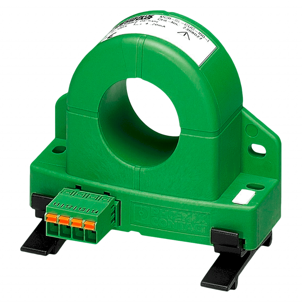 [23442] Convertidor Corriente Entrada 0-100A Salida 4-20mA Señal Analogica Phoenix Contact