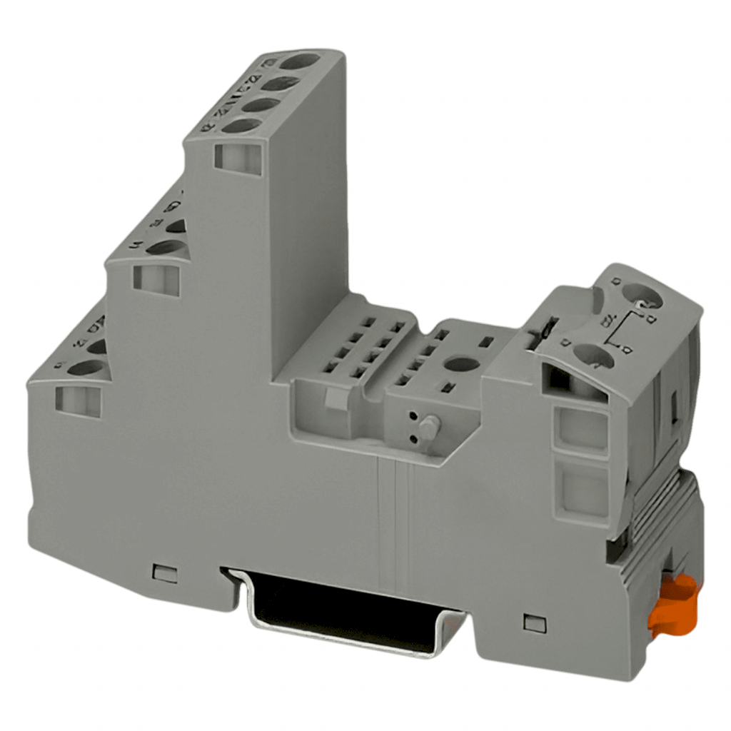[27885] Zócalo P/Relé 2 - 4 Inversores 6A 220VCA/VCC Tornillo Rif Phoenix Contact
