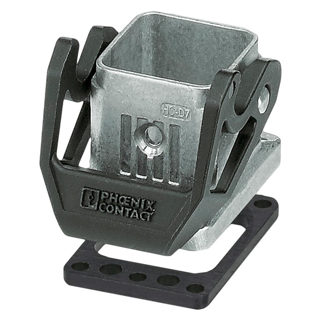 Carcasa Empotrar de Aluminio 7 Polos S/Prensacable Incorporado Salida Inferior Phoenix Contact