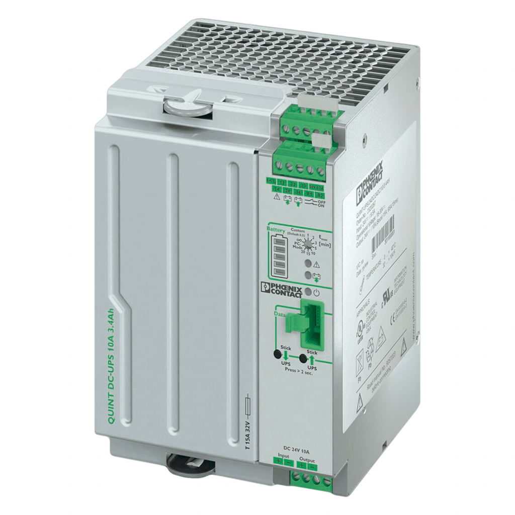 Fuente UPS E:24V S:24VCC 10A Quint 3.4AH Phoenix Contact