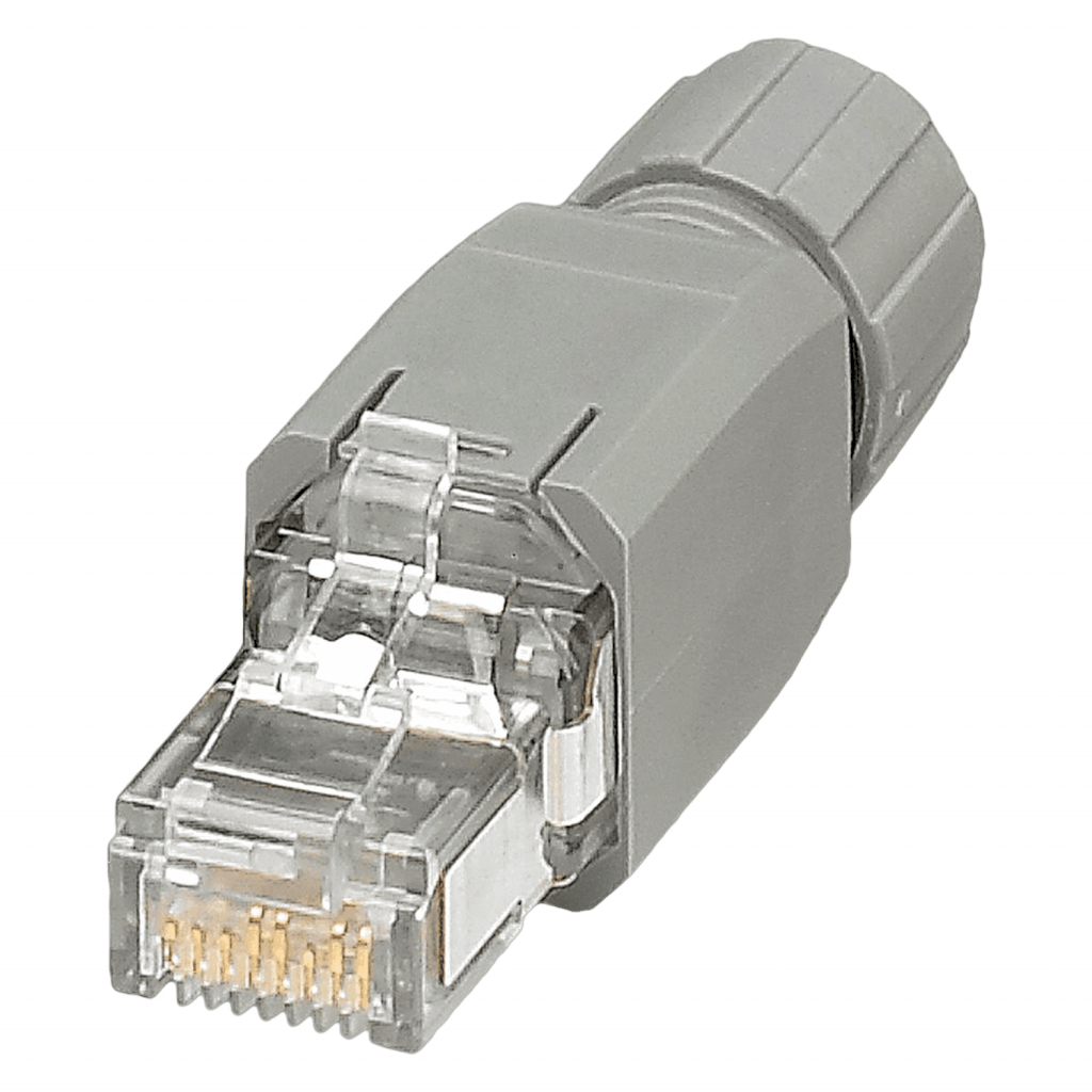 Conector RJ45 8 Polos Macho IP20 CAT5 Phoenix Contact