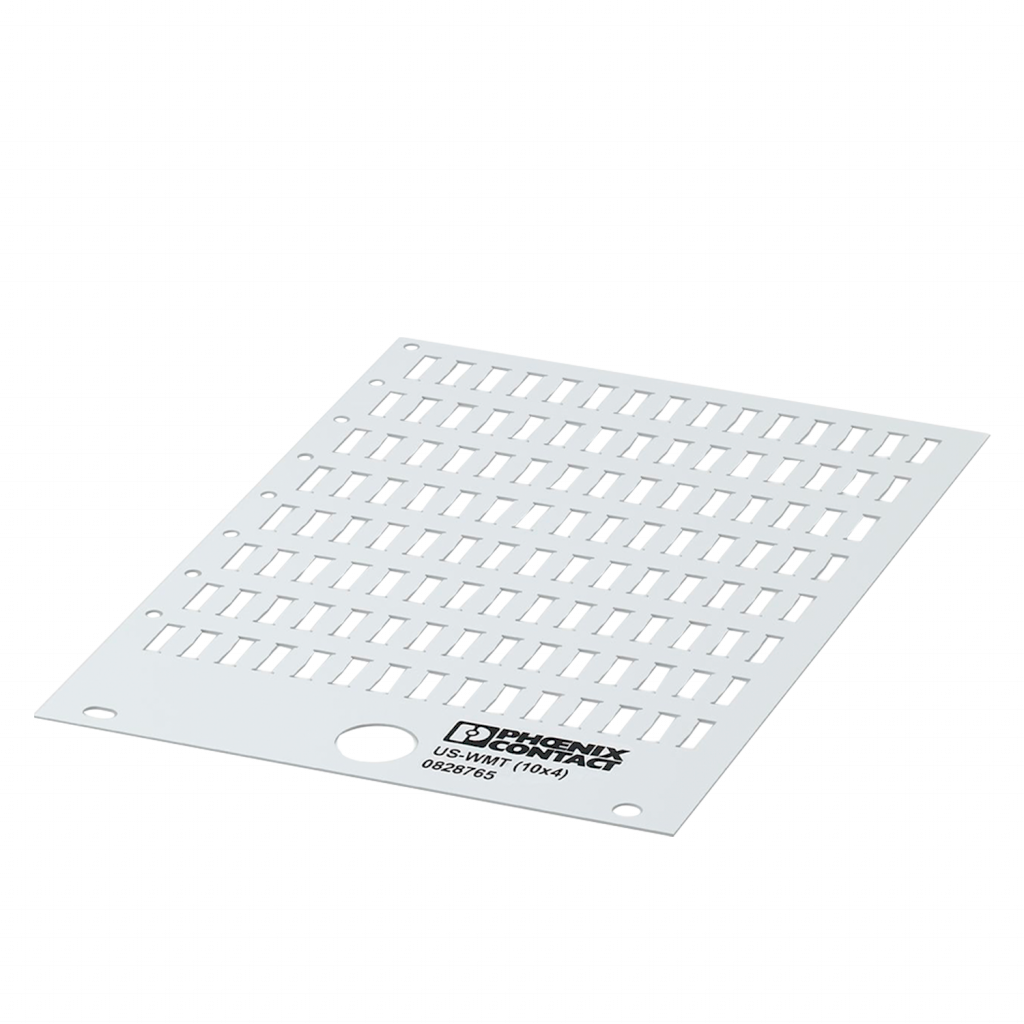 [31812] Rótulo 10x4mm P/Cables 0,6-7mm Thermo Blanco Phoenix Contact