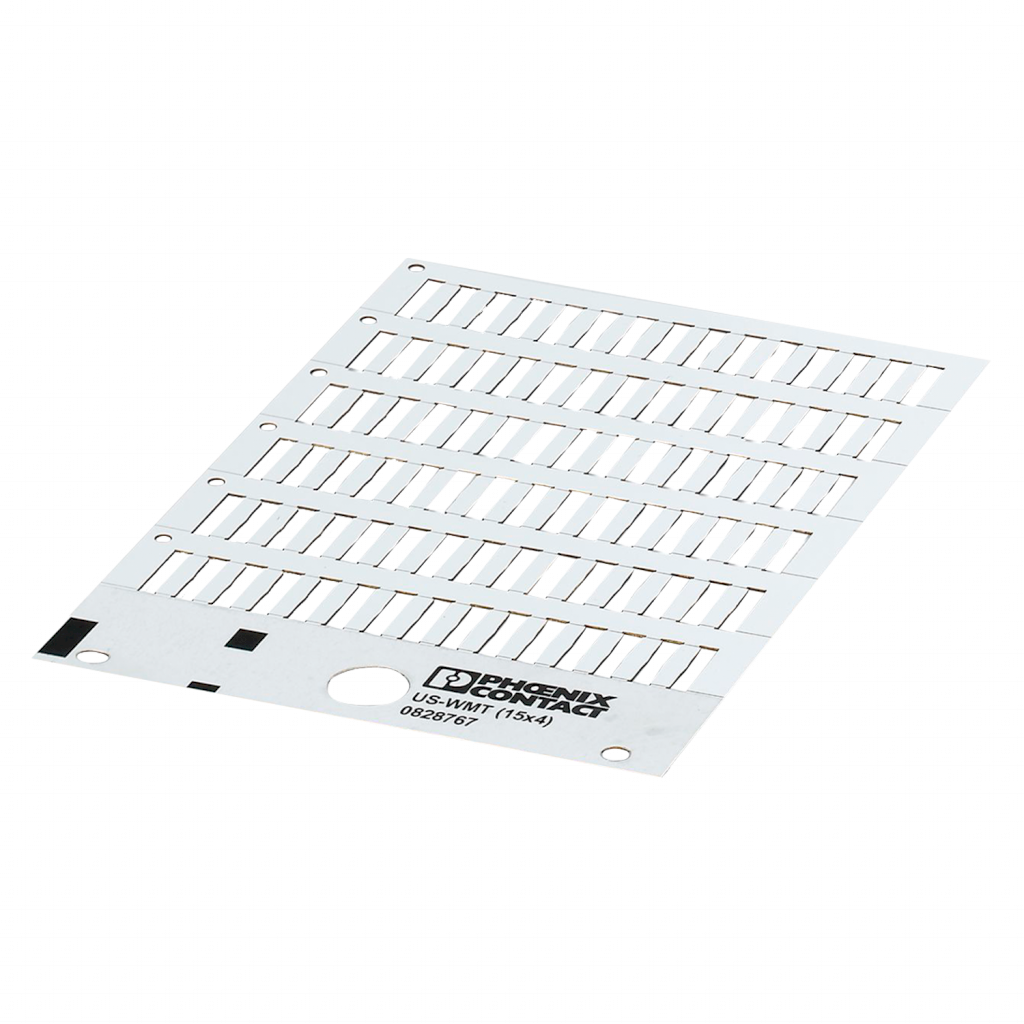 [31813] Rótulo 15x4mm P/Cables 0,6-50mm Thermo Blanco Phoenix Contact