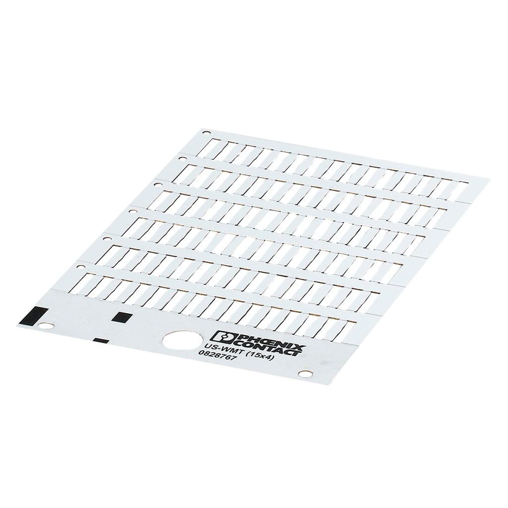 [31813] Rótulo 15x4mm P/Cables 0,6-50mm Thermo Blanco Phoenix Contact