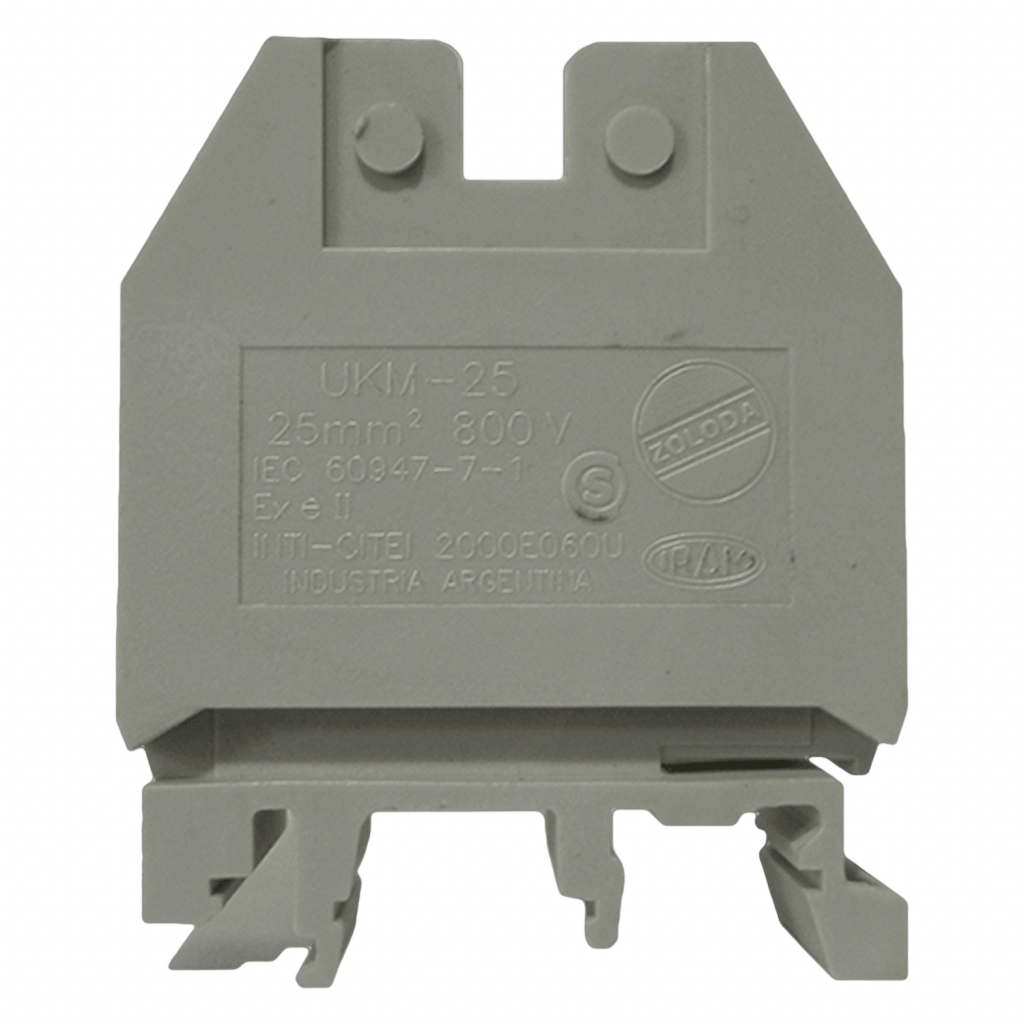 Borne UKM Universal de Poliamida 25mm2 Zoloda