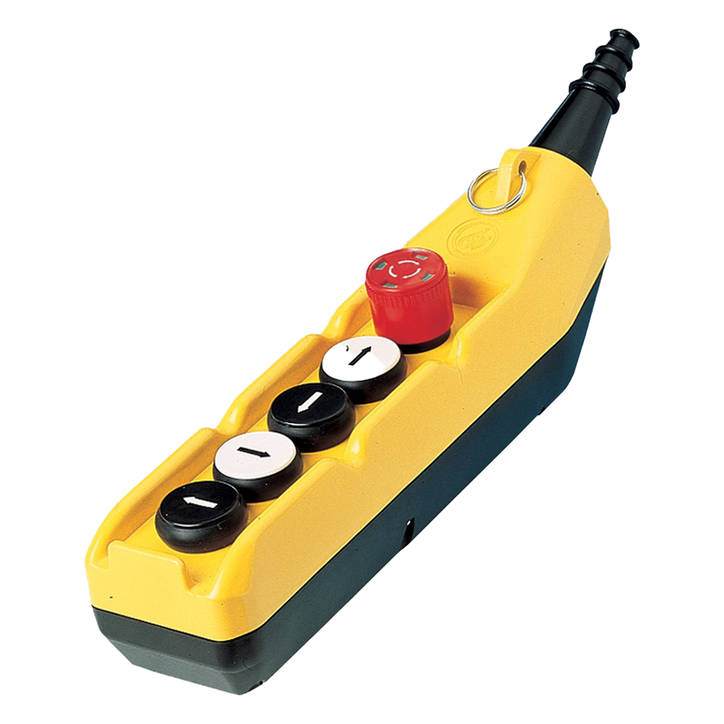 [16262] Caja Colgante Termoplástico Amarillo/Blanco/Negro/Rojo 1NA Steck Electric