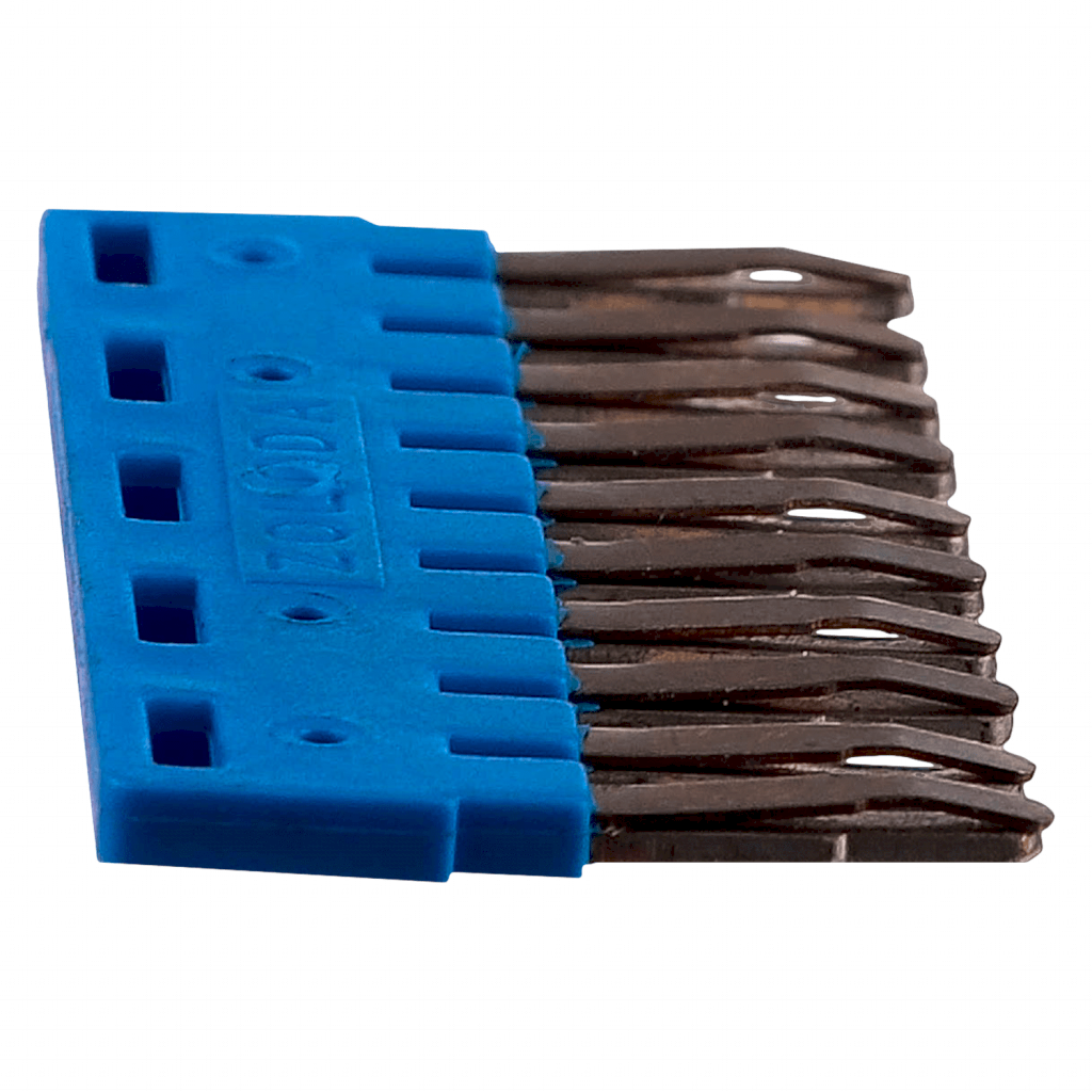 Puente Fijo JSSB 10 Elementos P/Borne BKF 1,5mm2 Azul Zoloda