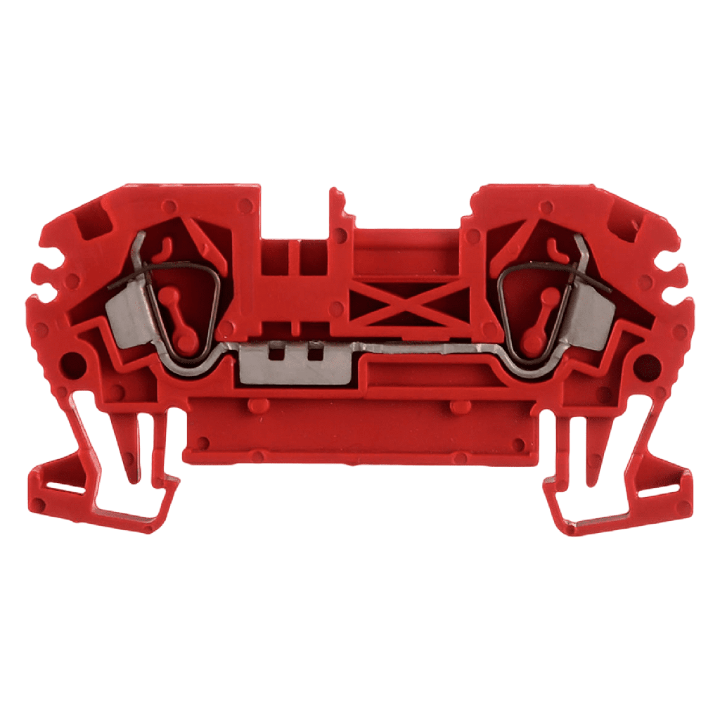 [18733] Borne BKF Resorte 1,5mm2 Rojo Zoloda