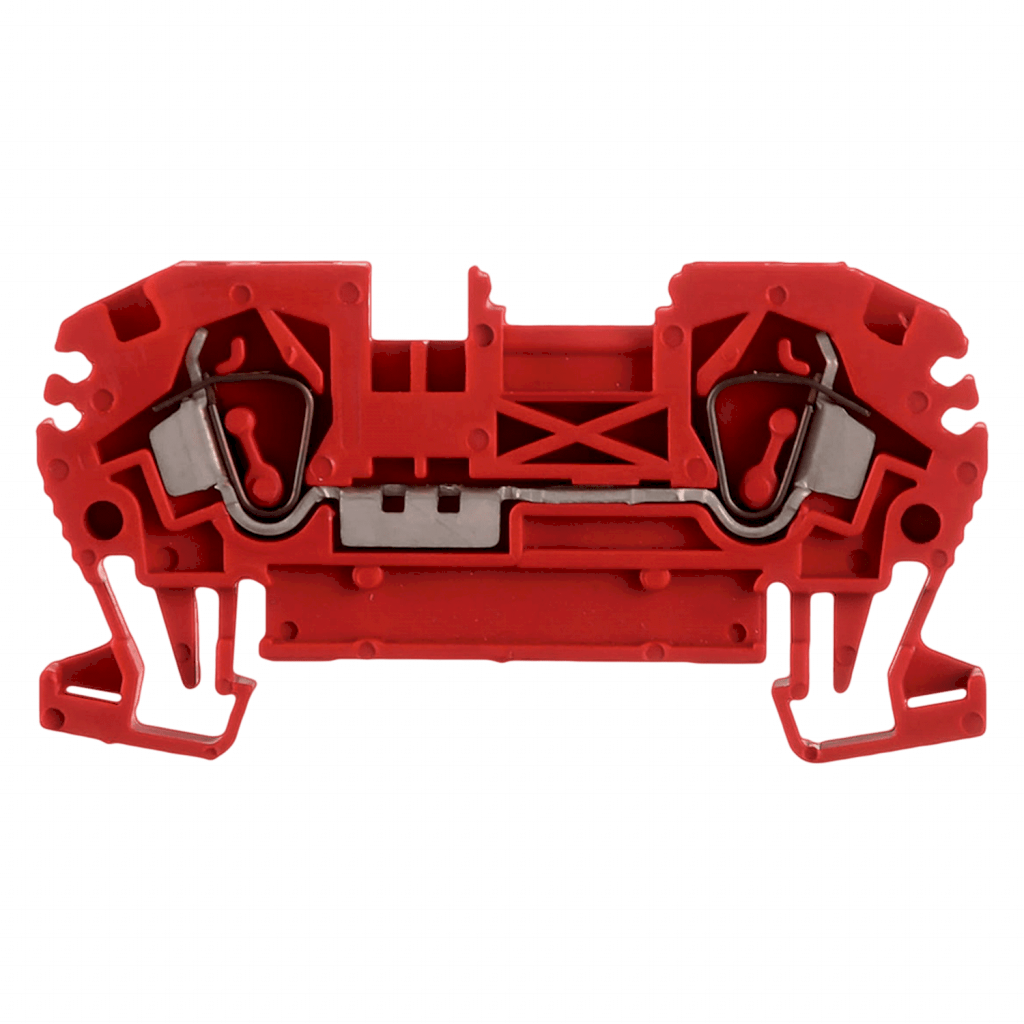 [18733] Borne BKF Resorte 1,5mm2 Rojo Zoloda