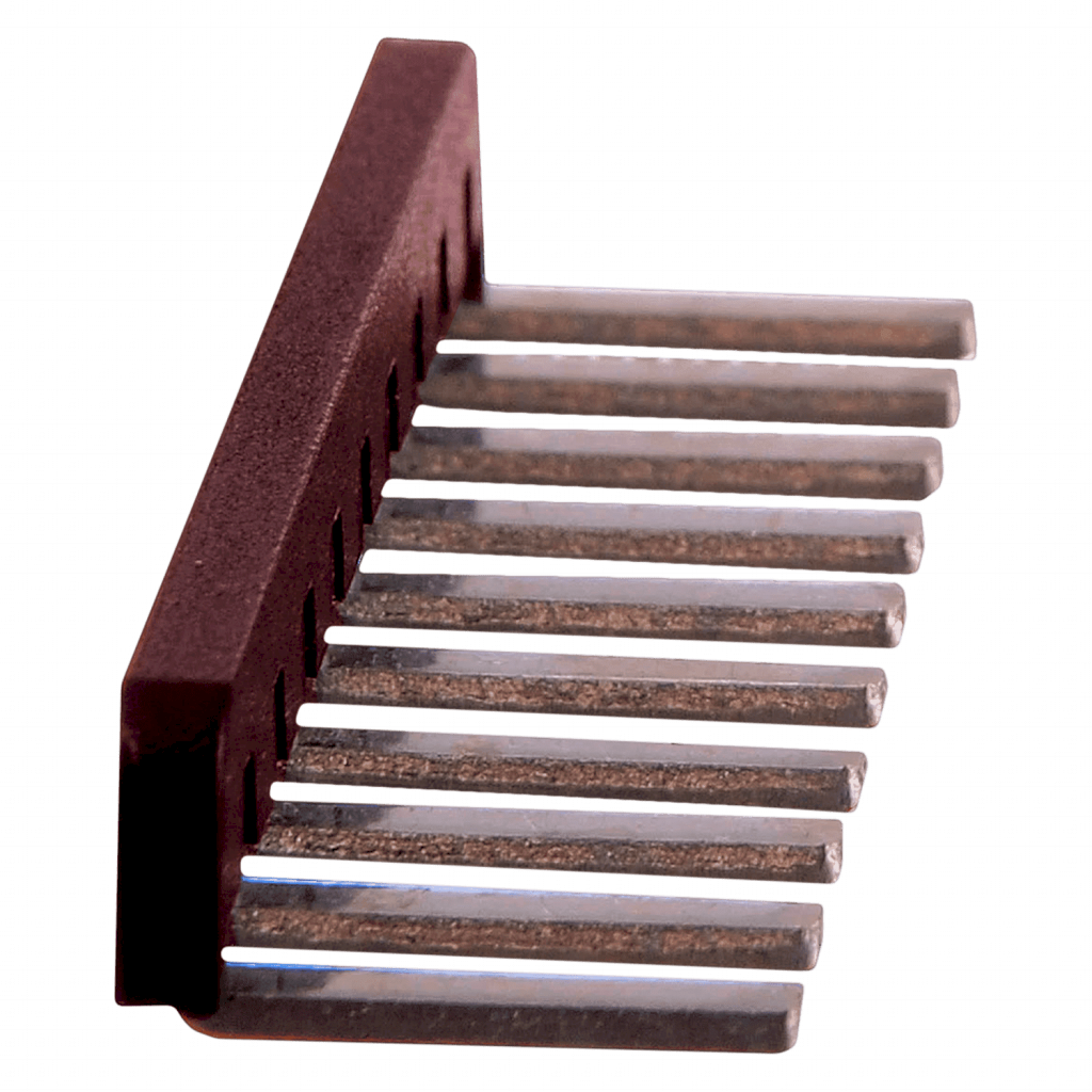 Puente Fijo 10 Elementos P/Bornes BKNT 6mm2 Marrón Zoloda