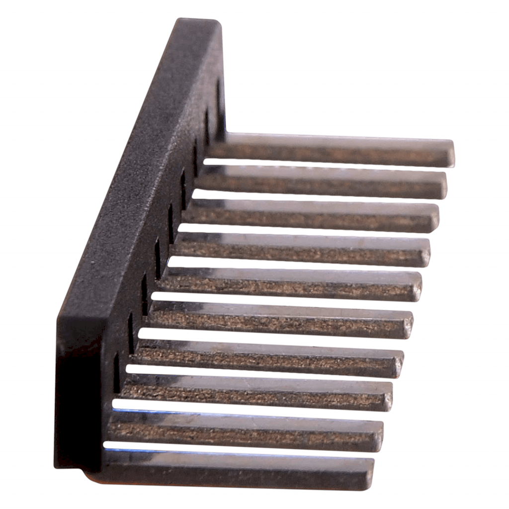 Puente Fijo 10 Elementos P/Bornes BKNT 6mm Negro Zoloda