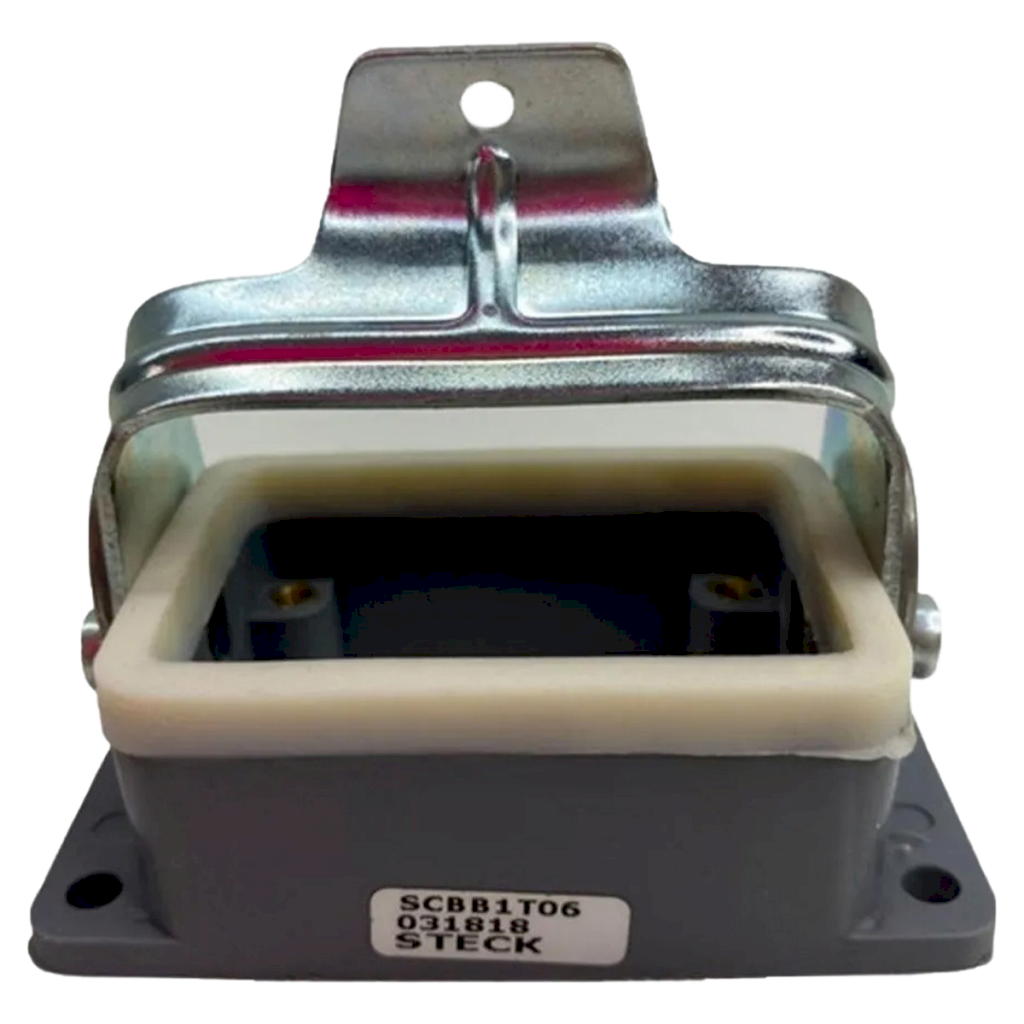 [32081] Carcasa Empotrar de Poliamida 6 Polos S/Prensacable Incorporado Salida Inferior Steck Electric