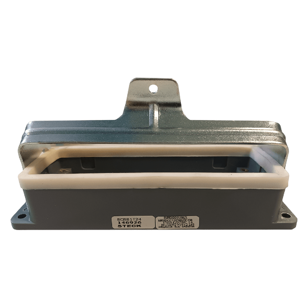 [32084] Carcasa Empotrar de Poliamida 24 Polos S/Prensacable Incorporado Salida Inferior Steck Electric