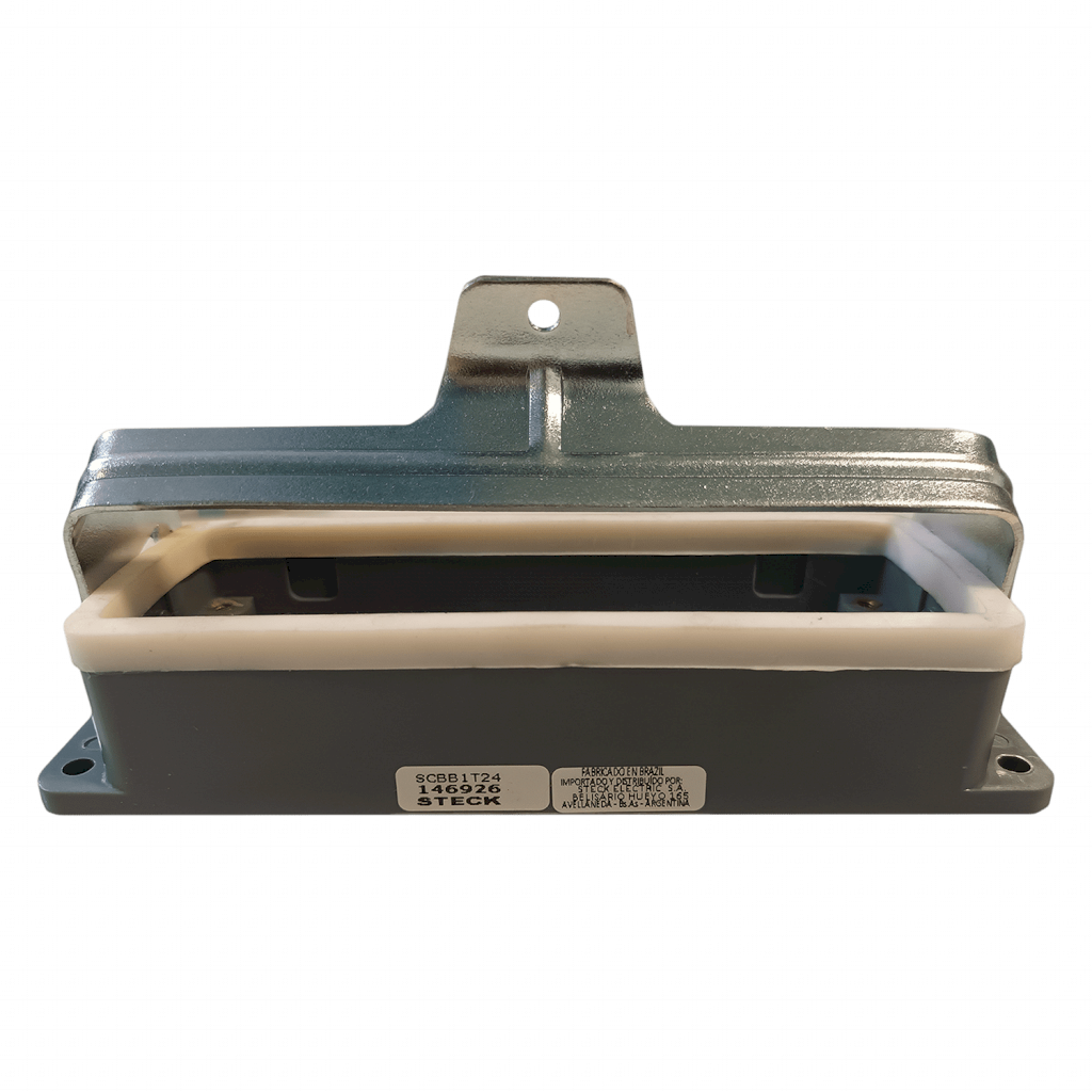 [32084] Carcasa Empotrar de Poliamida 24 Polos S/Prensacable Incorporado Salida Inferior Steck Electric