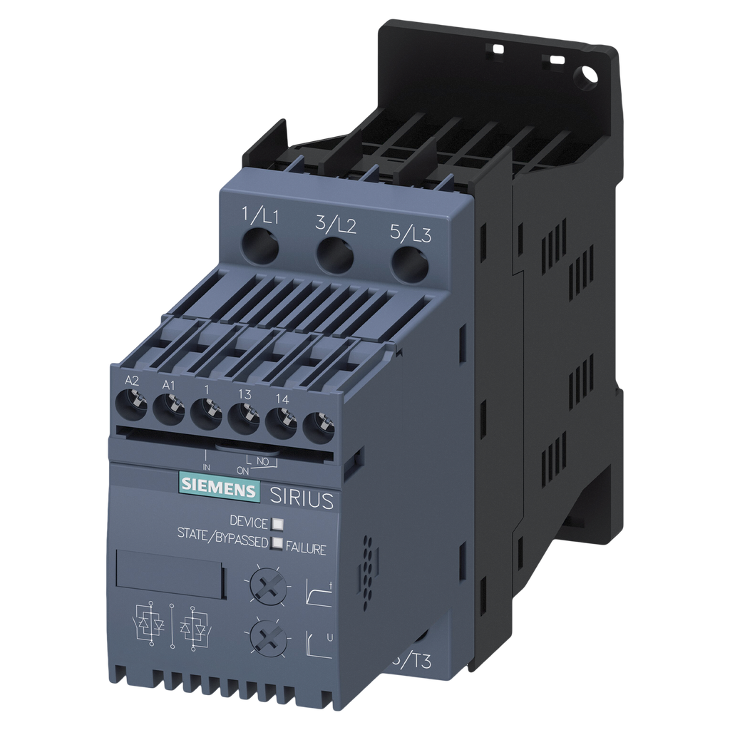 [16369] Arrancador Suave 3RW30 Basic 110-220VCA/VCC 12,5A 5,5kW/7,5HP Siemens