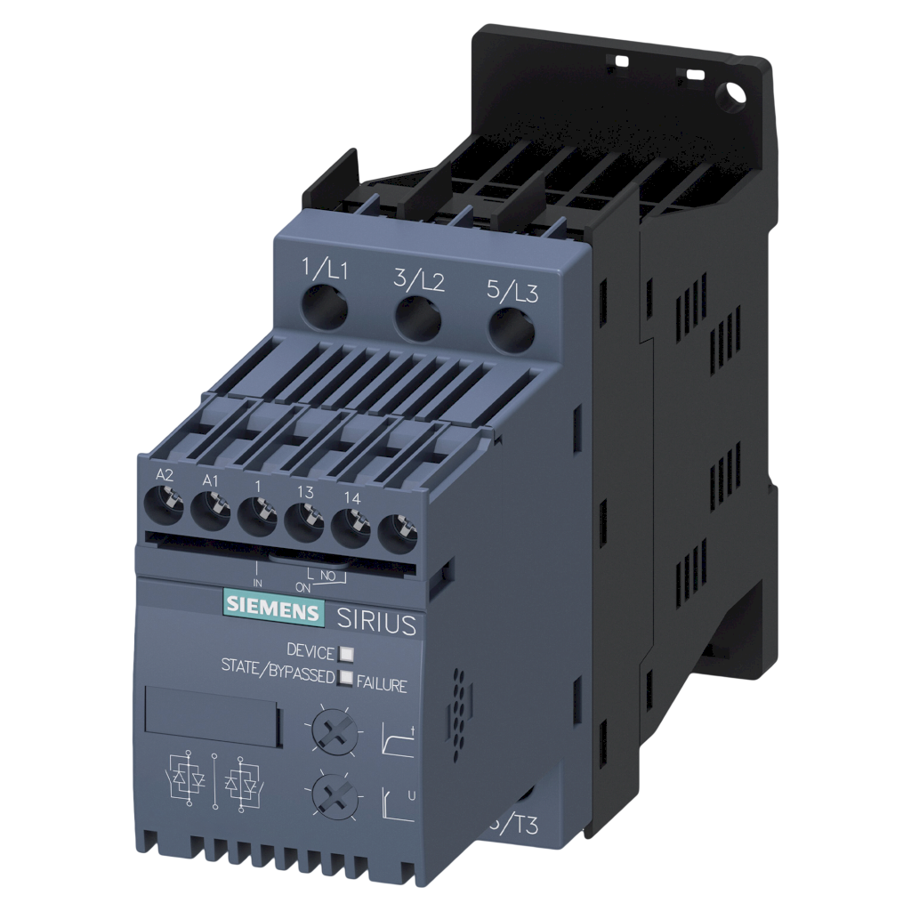 [16369] Arrancador Suave 3RW30 Basic 110-220VCA/VCC 12,5A 5,5kW/7,5HP Siemens